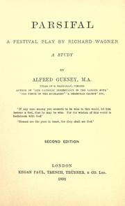 Cover of: Parsifal, a festival play by Richard Wagner: a study