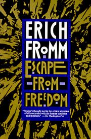 Cover of: Escape from Freedom