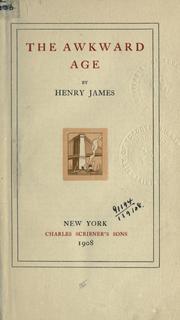 Cover of: The awkward age. by Henry James