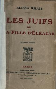 Cover of: juifs: ou, La fille d'Éléazar ; roman