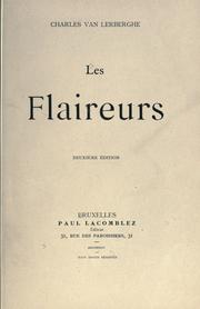 Cover of: flaireurs.