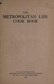 Cover of: The Metropolitan Life cook book. by 