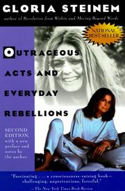 Cover of: Outrageous acts and everyday rebellions