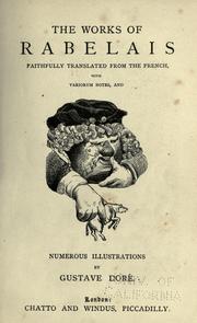 Cover of: The works of Rabelais