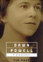Cover of: Dawn Powell: a biography
