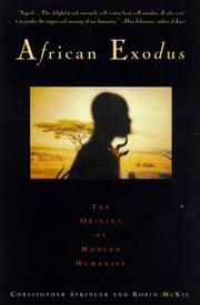 Cover of: African Exodus: The Origins of Modern Humanity
