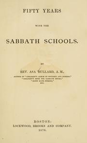 Cover of: Fifty years with the Sabbath schools