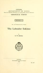 Cover of: The Labrador Eskimo