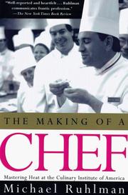 The Making of a Chef by Michael Ruhlman