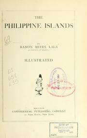 Cover of: The Philippine Islands by Ramon Reyes Lala