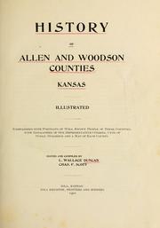 Cover of: History of Allen and Woodson counties, Kansas by L. Wallace Duncan