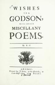 Wishes to a godson, with other miscellany poems