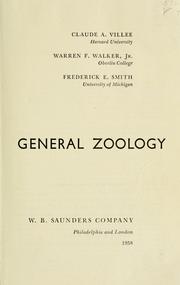 Cover of: General zoology