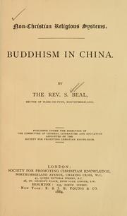 Cover of: Buddhism in China by Samuel Beal
