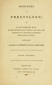 Cover of: Outlines of phrenology
