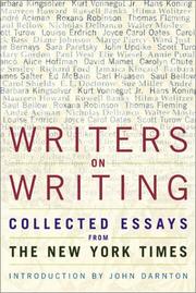 Cover of: Writers on Writing by New York Times