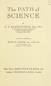Cover of: The path of science by C. E. Kenneth Mees