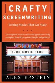 Cover of: Crafty screenwriting