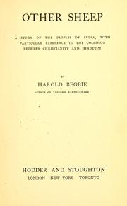 Cover of: Other sheep by Harold Begbie