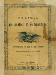 Declaration of Independence by United States
