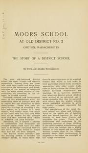Moors School at old district no. 2, Groton, Massachusetts by Edward Adams Richardson