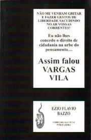 Cover of: Assim falou Vargas Vila
