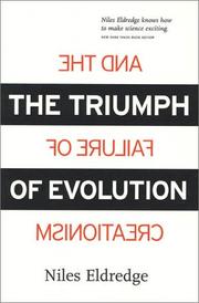 Cover of: The Triumph of Evolution by Niles Eldredge