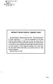 Cover of: Preferred list of books for township and high school libraries in the state of Michigan