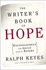 Cover of: The writer's book of hope: getting from frustration to publication