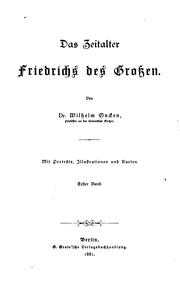 Cover of: Das Zeitalter Friedrichs des Grossen