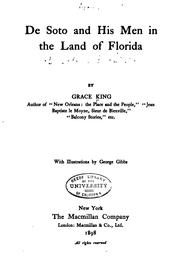 Cover of: De Soto and his men in the land of Florida