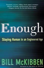 Enough by Bill McKibben