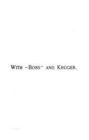 Cover of: With "Bobs" and Krüǵer