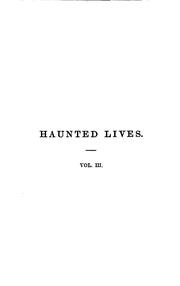 Cover of: Haunted lives