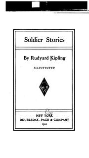 Soldier stories by Rudyard Kipling