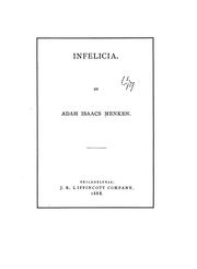 Cover of: Infelicia.