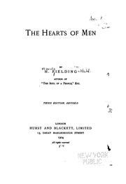 Cover of: The hearts of men by H. Fielding