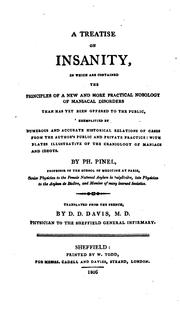 Cover of: A treatise on insanity