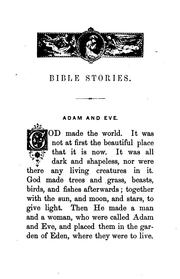 Cover of: Bible stories for little children
