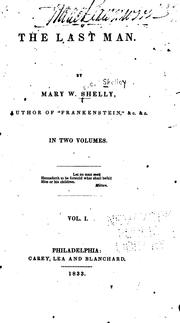 Cover of: The  last man. by Mary Wollstonecraft Shelley