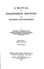 Cover of: A manual of engineering drawing for students & draftsmen