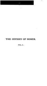 Cover of: The Odyssey of Homer.
