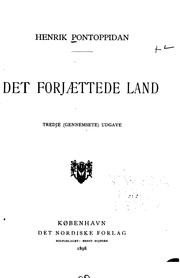 Cover of: Det forjættede land.