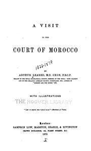 Cover of: A visit to the court of Morocco.
