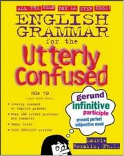Cover of: English grammar for the utterly confused