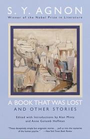 Cover of: A Book that Was Lost: and Other Stories