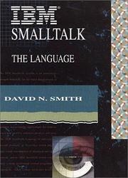 Cover of: IBM Smalltalk: the language