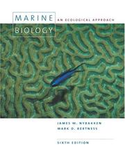 Cover of: Marine biology: an ecological approach