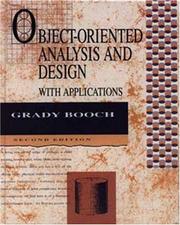Cover of: Object-Oriented Analysis and Design with Applications (2nd Edition) (The Benjamin/Cummings Series in Object-Oriented Software Engineering) by Grady Booch