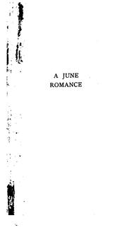 Cover of: A June romance